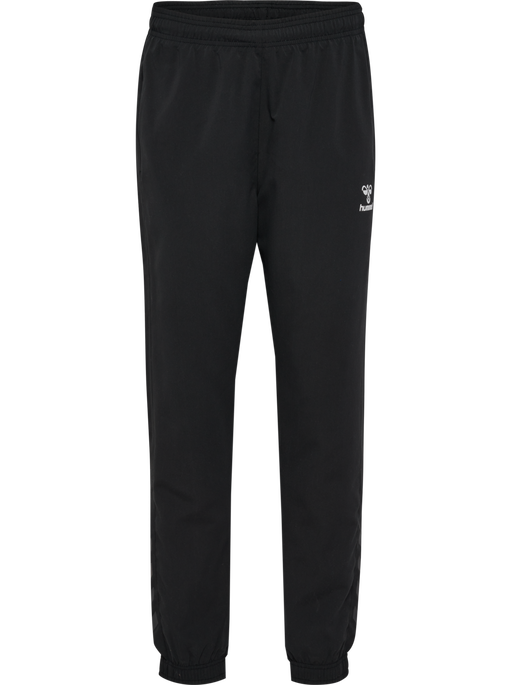 hmlTRAVEL WOVEN PANTS WOMAN, BLACK, packshot