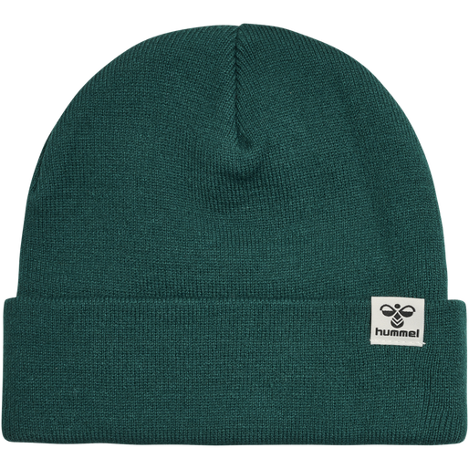 hmlPARK BEANIE, DEEP TEAL, packshot