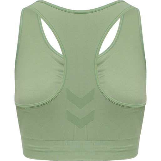 hmlTIF SEAMLESS SPORTS TOP, BASIL, packshot