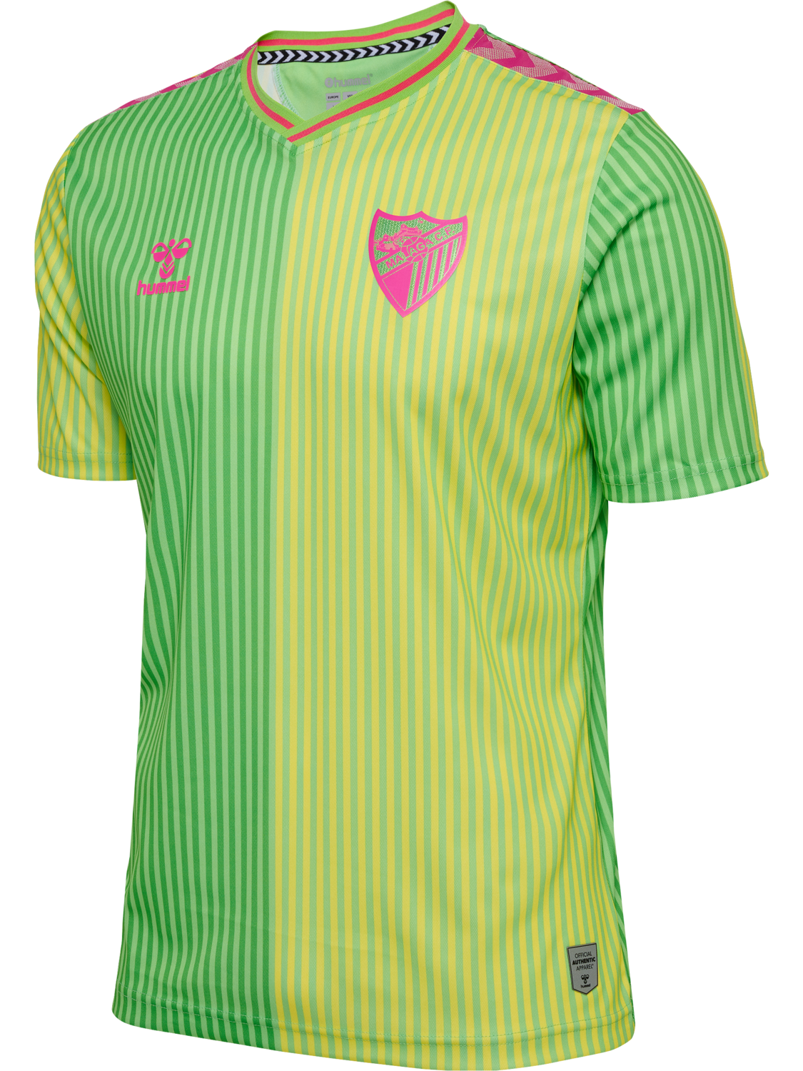 MCF 23/24 AWAY JERSEY S/S, GREEN GECKO UNSPONSORED, packshot