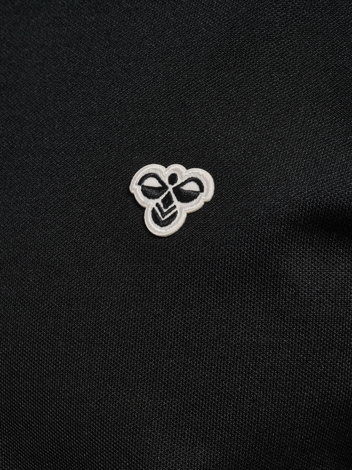 hmlARCHIVE REGULAR POLY ZIP JACKET, BLACK hmlARCHIVE REGULAR POLY ZIP JACKET, BLACK, packshot