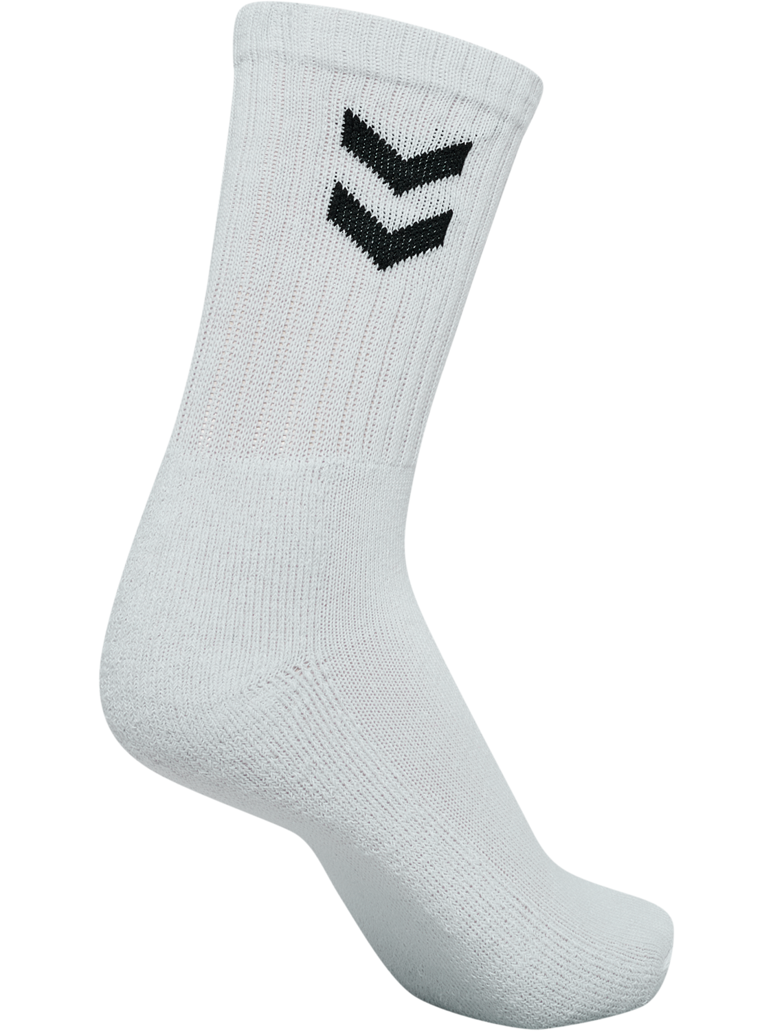 6-PACK BASIC SOCK, WHITE, packshot
