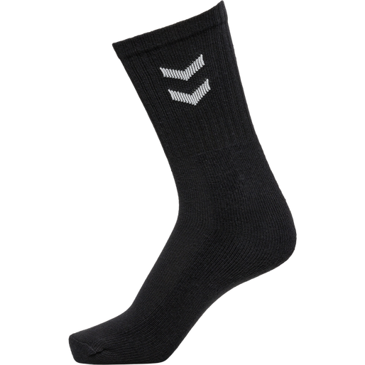 3-Pack Basic Sock, BLACK, packshot