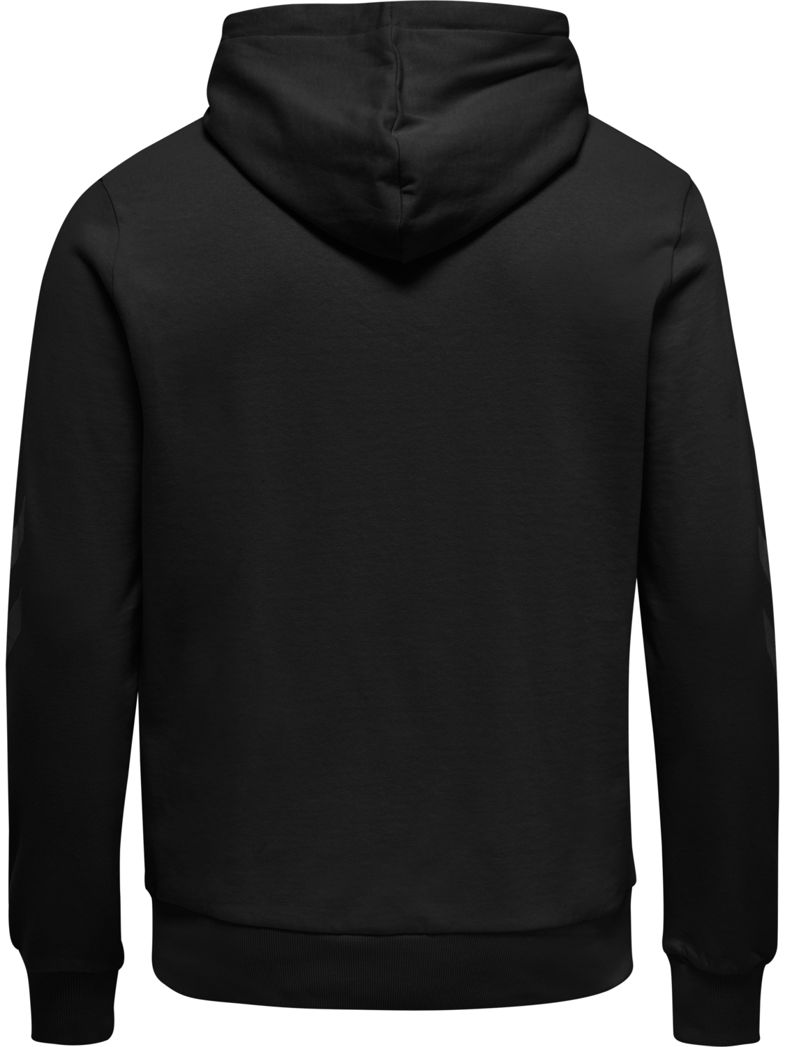 hmlLEGACY LOGO HOODIE, BLACK, packshot