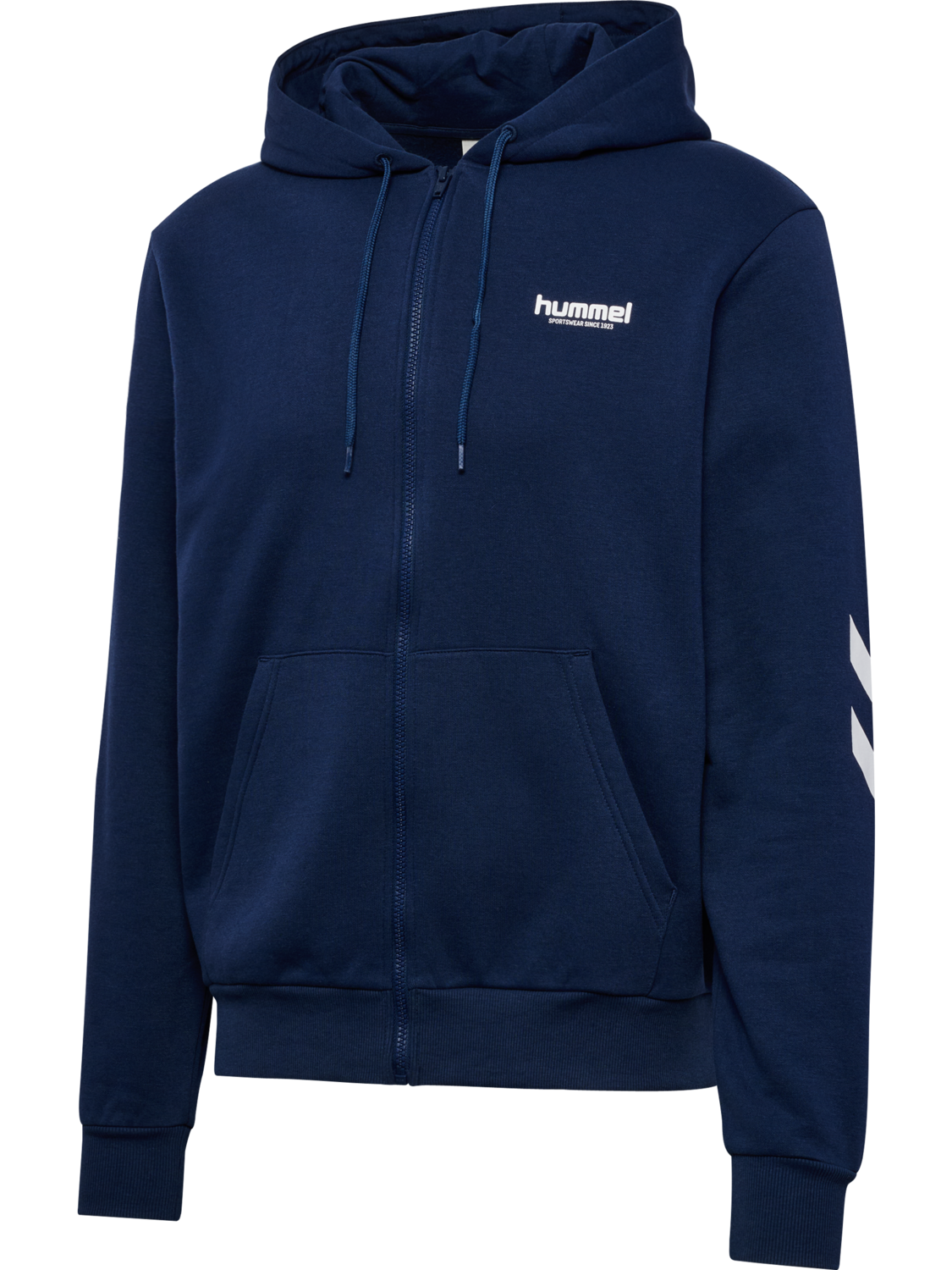 hmlLEGACY 2.0 ZIP HOODIE, DRESS BLUES, packshot