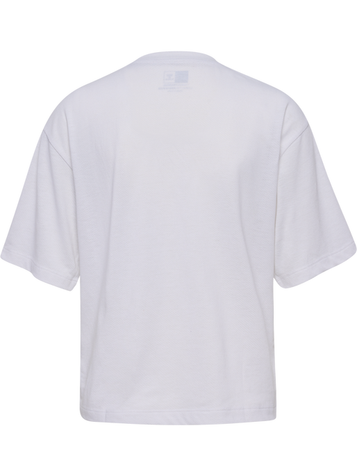 hmlMT VANJA BOXY SHORT T-SHIRT, WHITE, packshot