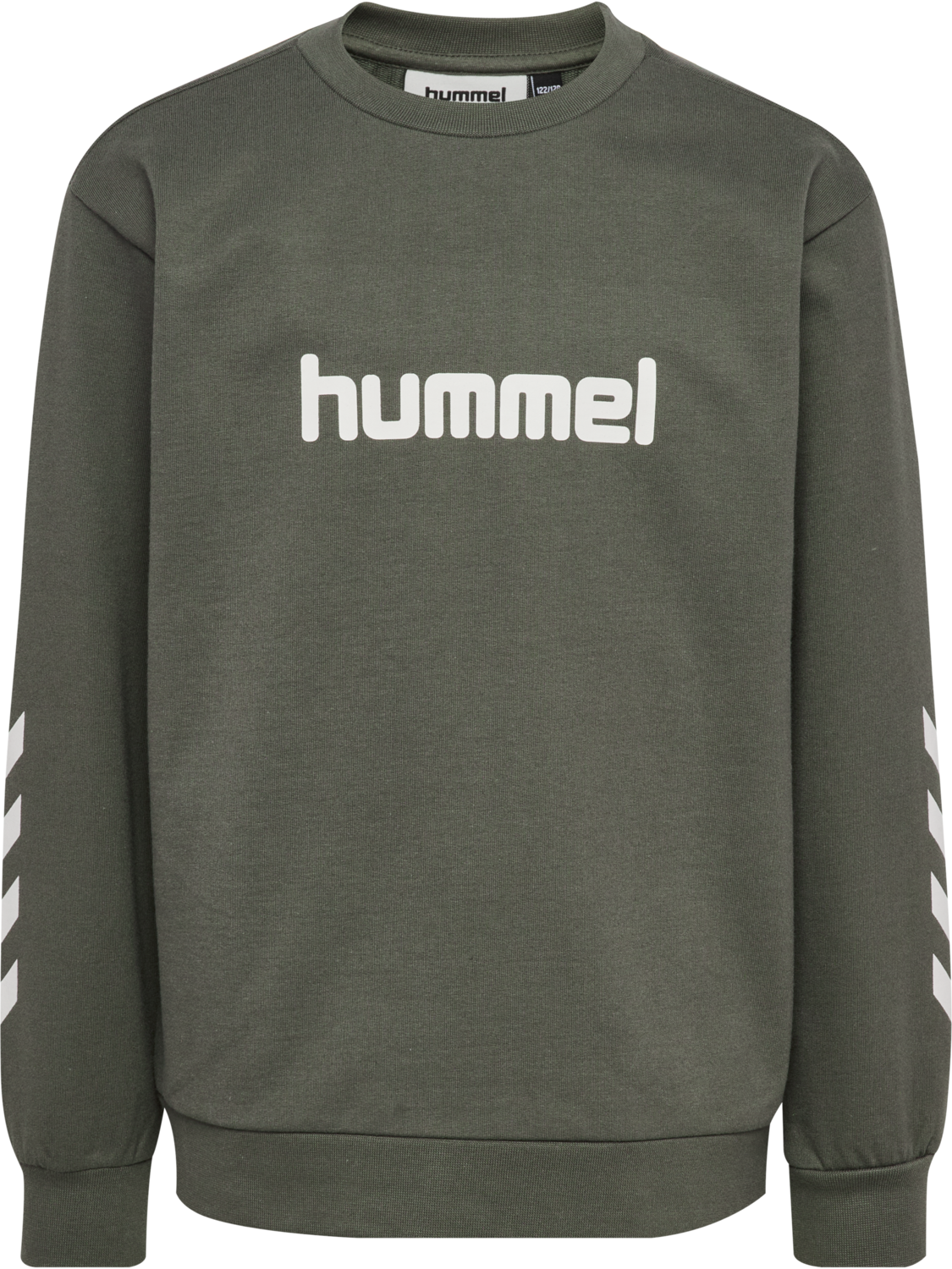hmlJR REG LOGO SWEATSHIRT, CASTOR GRAY, packshot