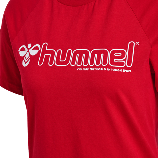 hmlNONI 2.0 T-SHIRT, BARBADOS CHERRY, packshot