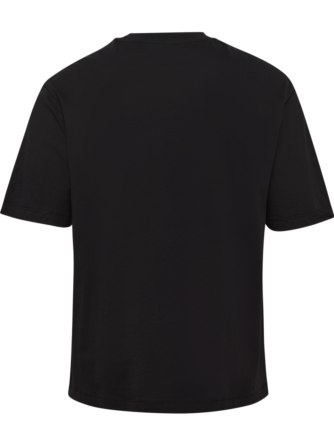 hmlCLUB T-SHIRT S/S, BLACK, packshot
