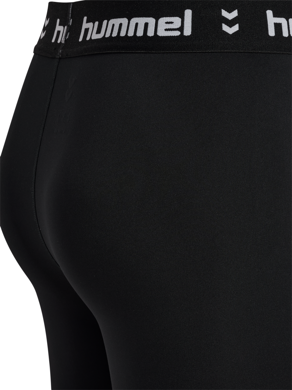 hmlPULSE MID WAIST TIGHTS, BLACK, packshot