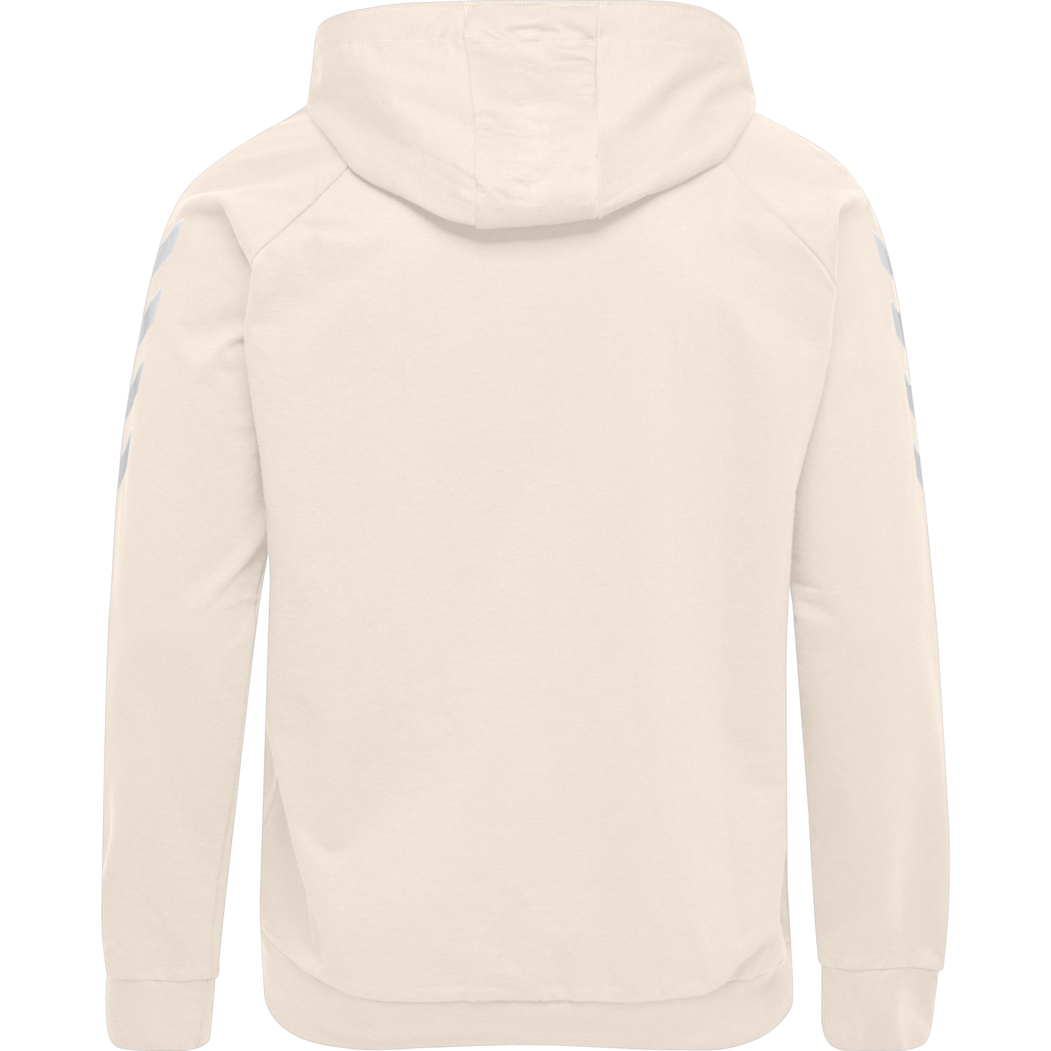 HMLGO COTTON HOODIE, EGRET MELANGE, packshot