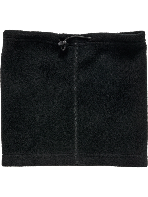 hmlFLEECE NECK TUBE, BLACK, packshot