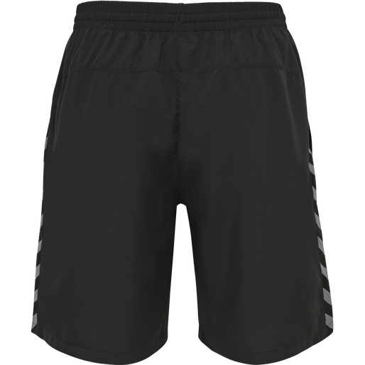 hmlAUTHENTIC TRAINING SHORT, BLACK/WHITE, packshot