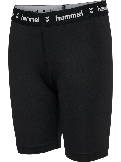hmlJR PULSE MW SHORT TIGHTS, BLACK, packshot