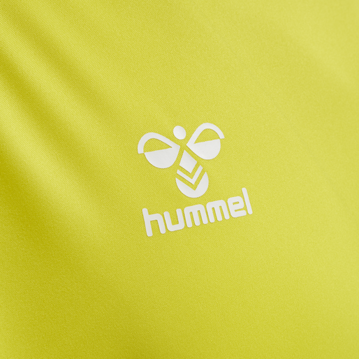 hmlCORE XK CORE POLY T-SHIRT S/S, BLAZING YELLOW, packshot