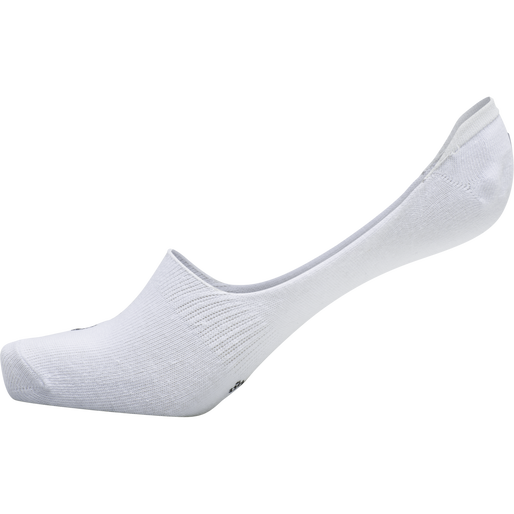 hmlCHEVRON 6-PACK NO SHOW SOCKS, WHITE, packshot