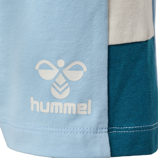 hmlDREAM BLOCK SHORTS, CERULEAN, packshot