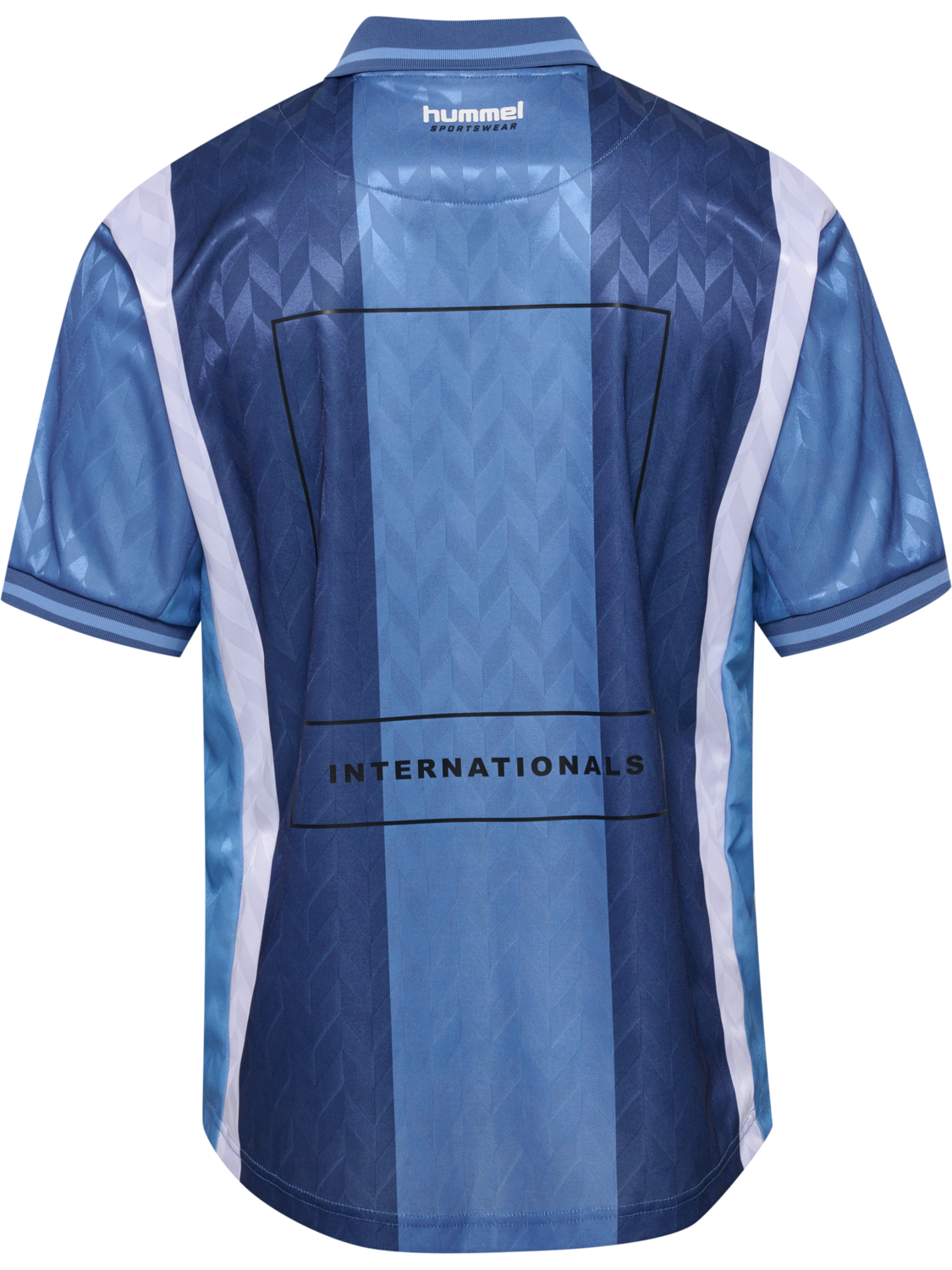 hmlLOOSE SOCCER JERSEY S/S, ESTATE BLUE, packshot