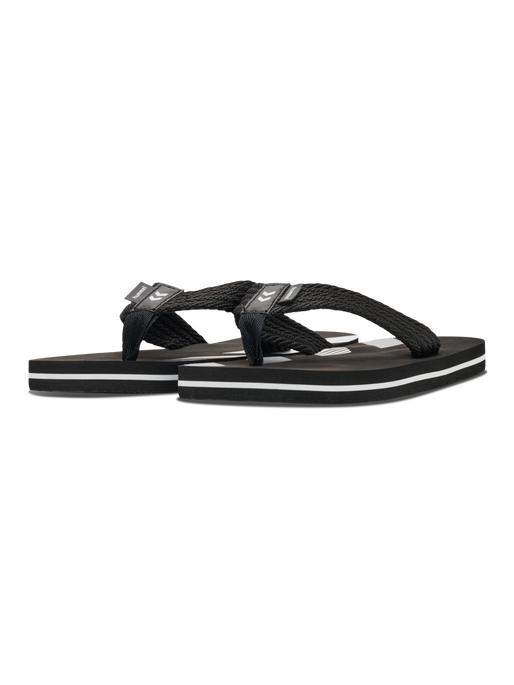 CHEVRON SPORT FLIP FLOP, BLACK, packshot