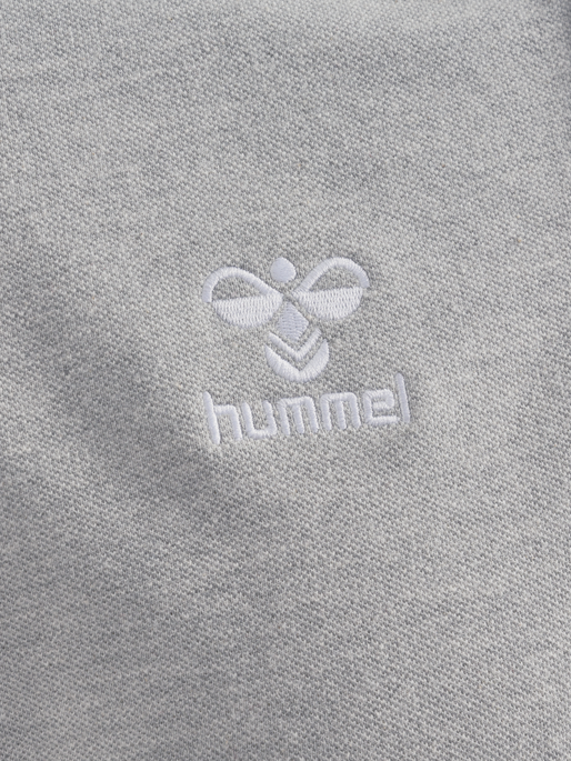 hmlGO 2.0 POLO, GREY MELANGE hmlGO 2.0 POLO, GREY MELANGE, packshot