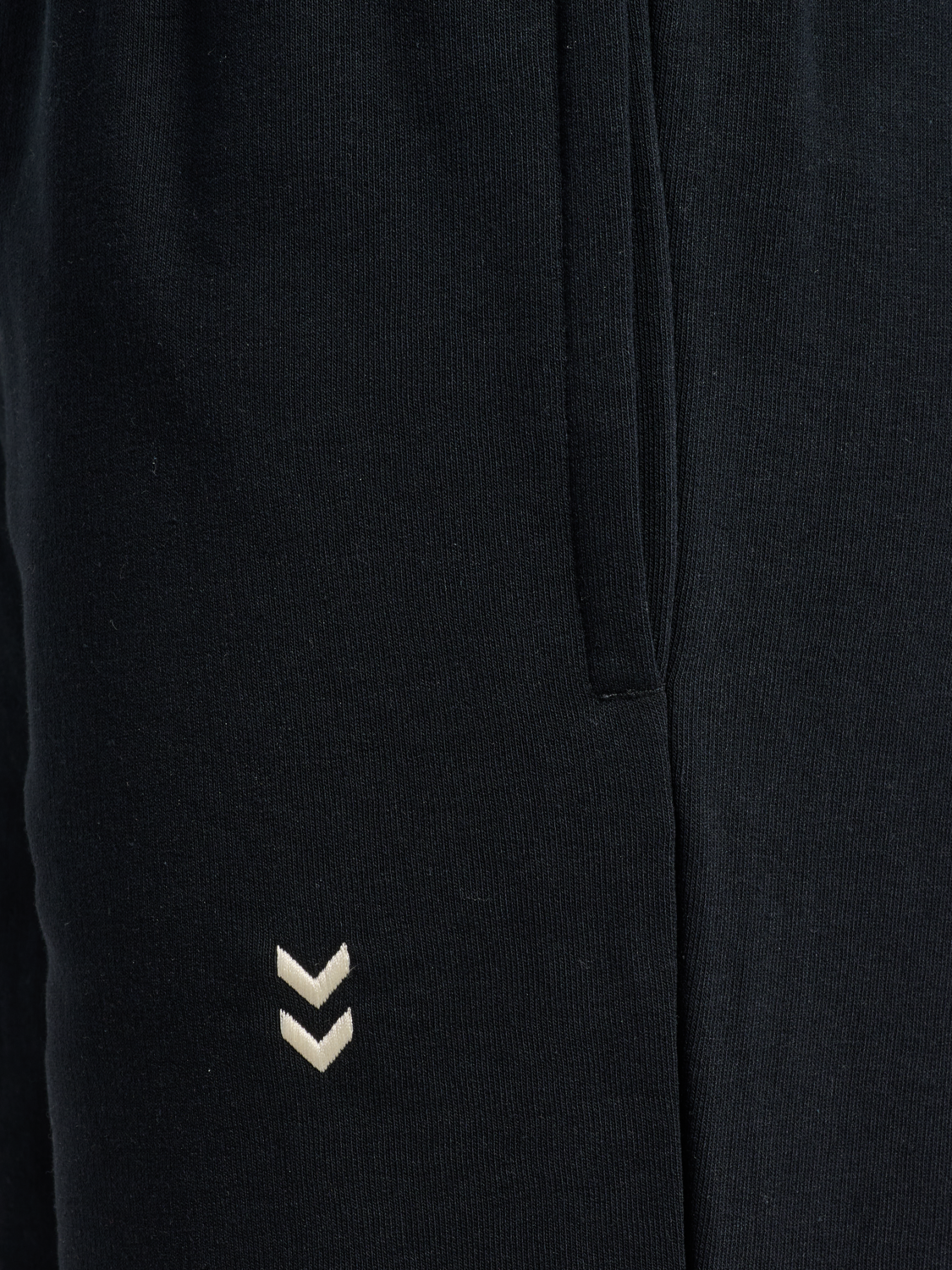 hmlPULSE WIDE W SWEAT PANTS, BLACK, packshot