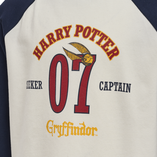 hmlHARRY POTTER BOYS T-SHIRT L/S, MARSHMALLOW hmlHARRY POTTER BOYS T-SHIRT L/S, MARSHMALLOW, packshot