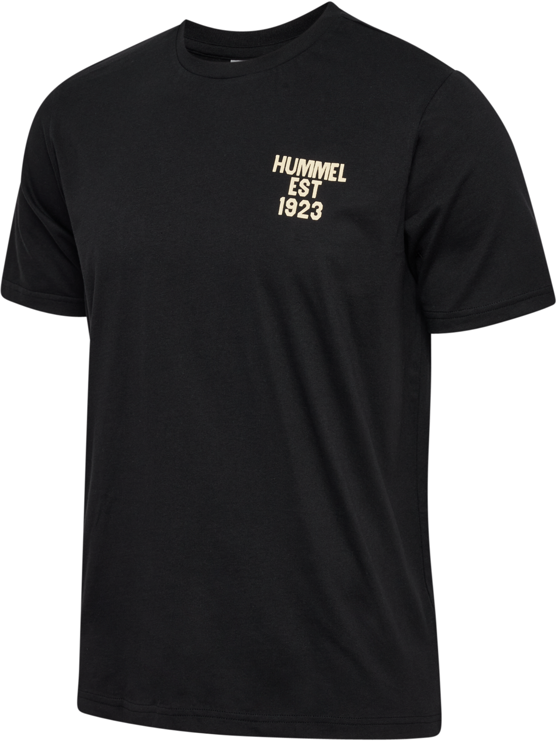 hmlREGULAR GRAPHIC TEE S/S, BLACK/BLUE, packshot