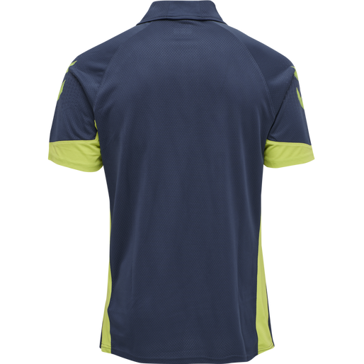 hmlLEAD FUNCTIONAL KIDS POLO, DARK DENIM, packshot