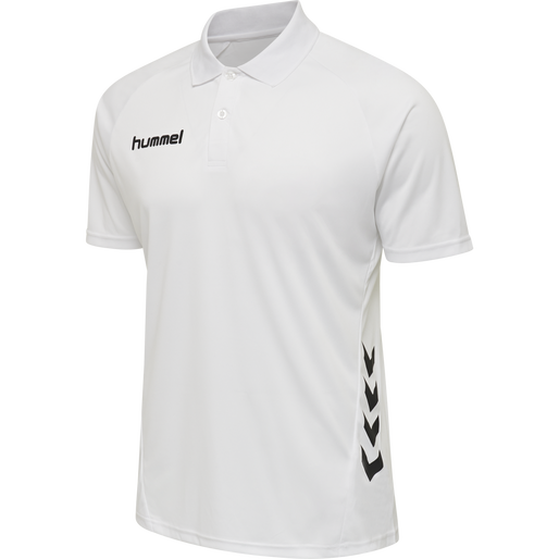 hmlPROMO POLO, WHITE, packshot