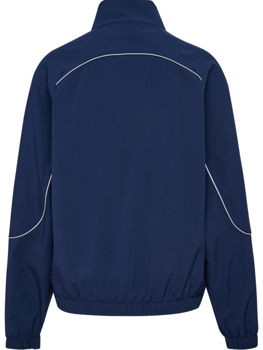 hmlPULSE WOVEN W ZIP THROUGH, DRESS BLUES, packshot