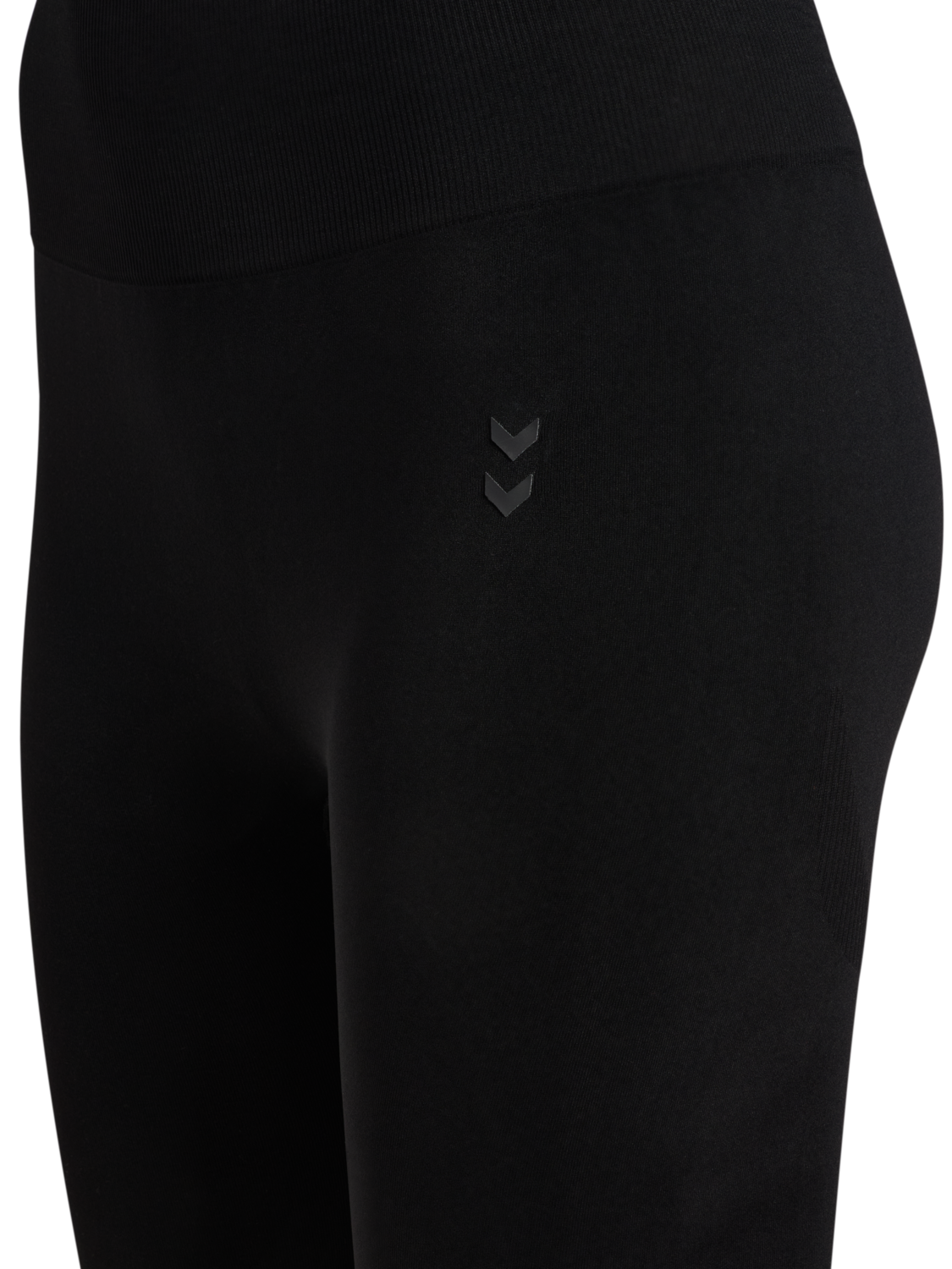 hmlFLOW TIGHTS, BLACK, packshot