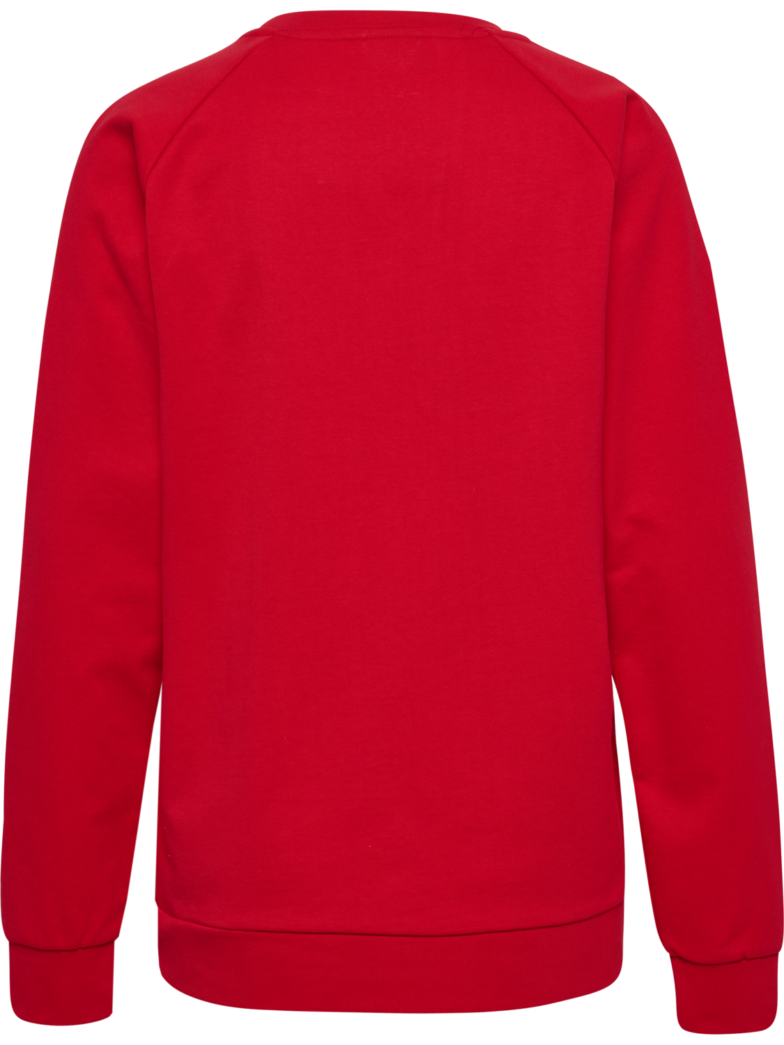 HMLGO COTTON LOGO SWEATSHIRT WOMAN, TRUE RED, packshot