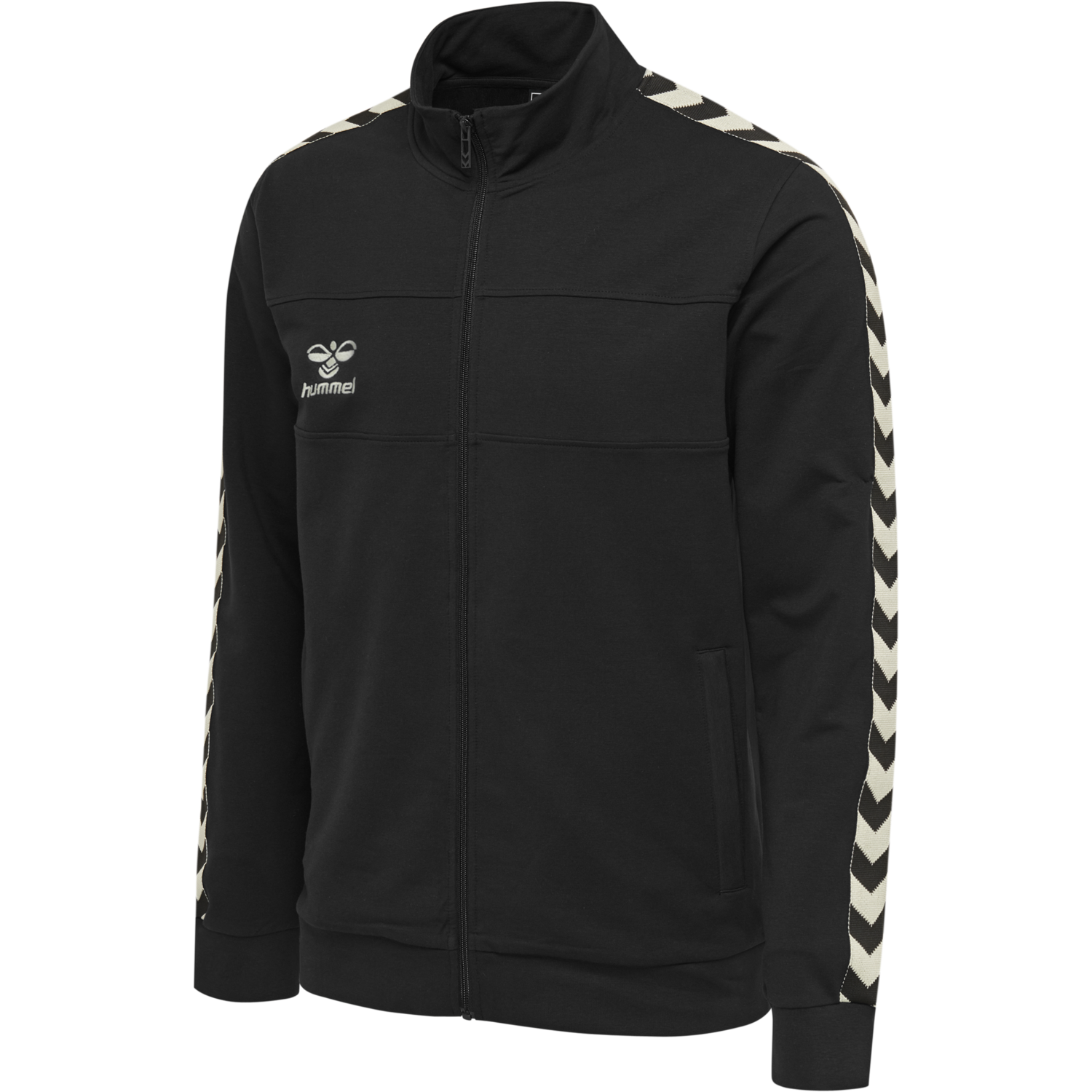 hmlMOVE KIDS CLASSIC ZIP JACKET, BLACK, packshot