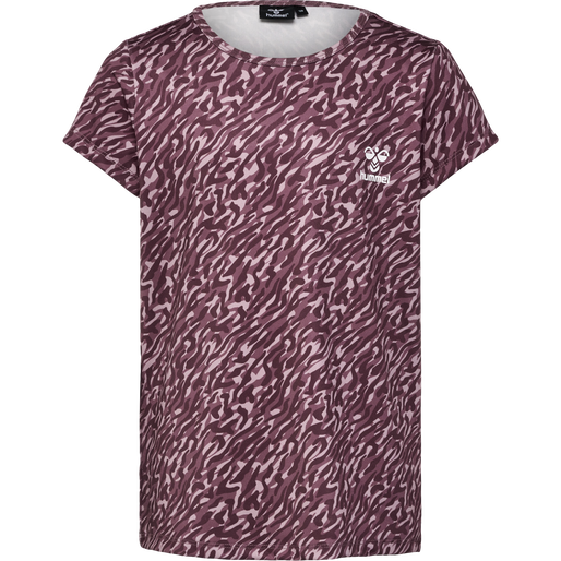 hmlNANNA T-SHIRT S/S, ROSE BROWN, packshot