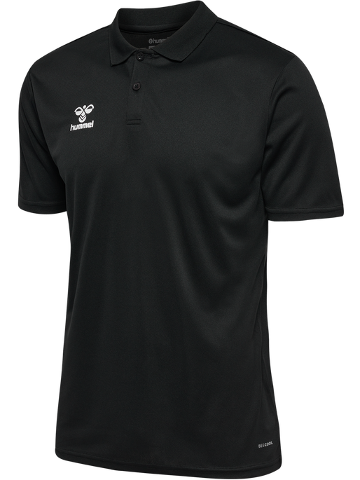 hmlESSENTIAL POLO, BLACK, packshot