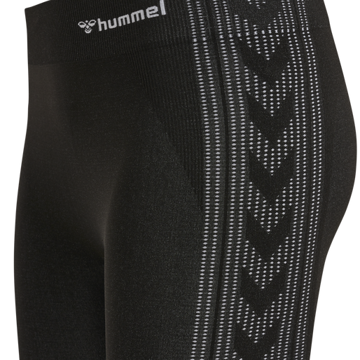 hmlMT SHAPING SEAMLESS MW TIGHTS, BLACK, packshot