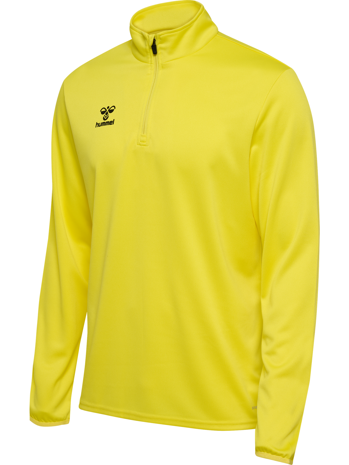 hmlESSENTIAL HALF-ZIP, BLAZING YELLOW, packshot