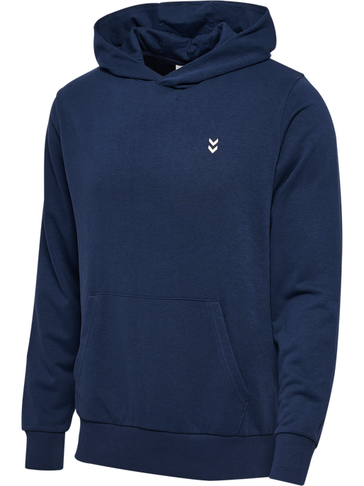 hmlPULSE SWEAT HOODIE, DRESS BLUES, packshot