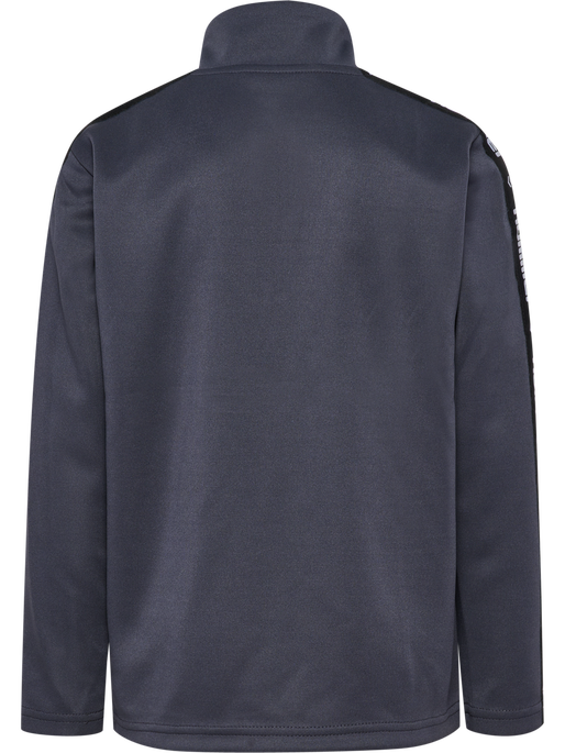 hmlJR GOAL TAPE HALFZIP, EBONY hmlJR GOAL TAPE HALFZIP, EBONY, packshot