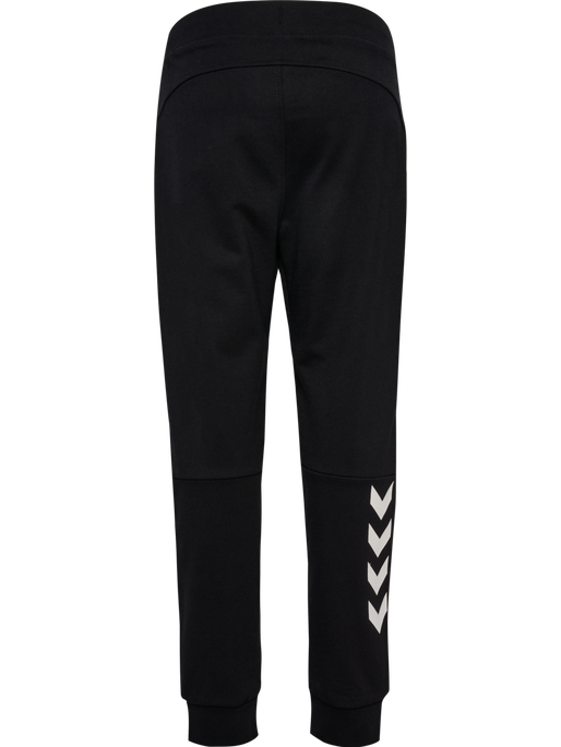 hmlJR REGULAR ADJ WAIST PANTS, BLACK, packshot