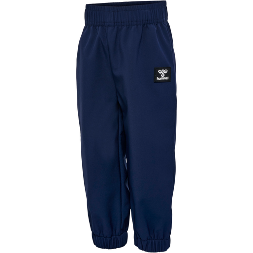 hmlJUPITOR TEX MINI SOFTSHELL PANTS, BLACK IRIS, packshot