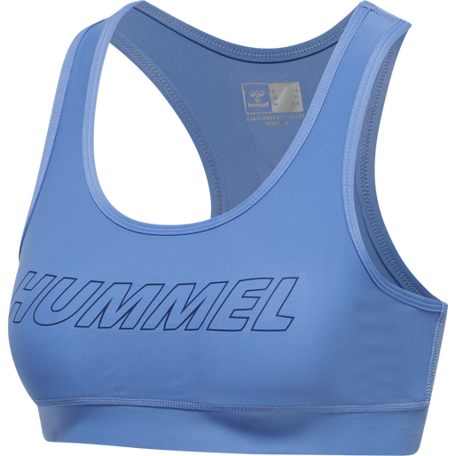 hmlTE TOLA 2-PACK SPORTS BRA, BLACK/MARINA, packshot