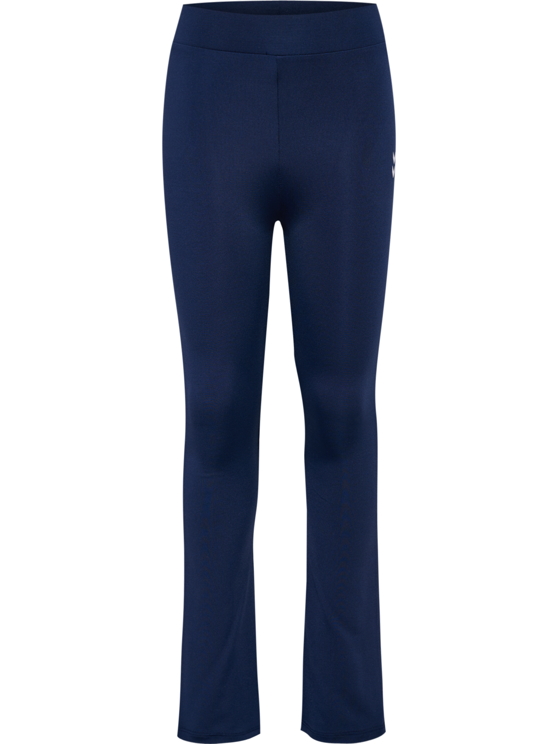 hmlJR HIGH WAIST FLARED TIGHTS, BLACK IRIS, packshot