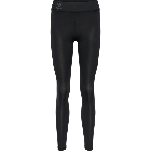 hmlQ4 HW FULL LENGTH TIGHTS WO, BLACK, packshot