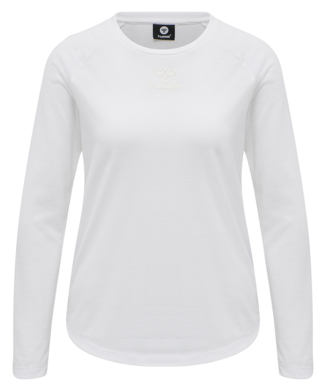 hmlVANJA T-SHIRT L/S, WHITE, packshot