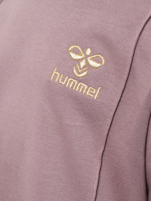 hmlHELLE DRESS L/S, TWILIGHT MAUVE hmlHELLE DRESS L/S, TWILIGHT MAUVE, packshot