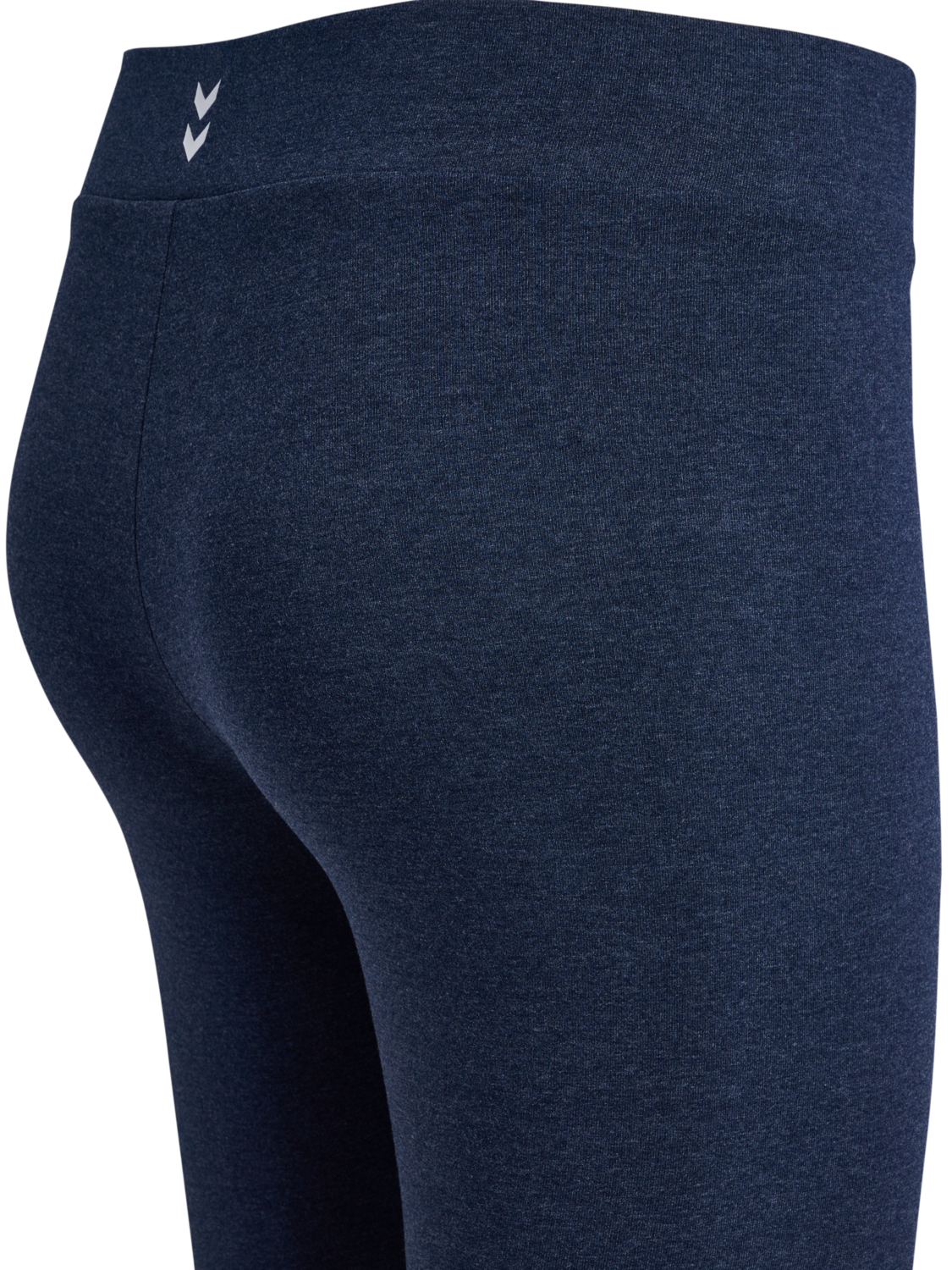 hmlPULSE LOGO MW TIGHTS, DRESS BLUE MELANGE, packshot