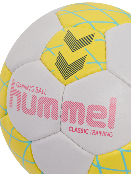 hmlCLASSIC TRAINING HB, OFF WHITE/YELLOW/LIGHT BLUE hmlCLASSIC TRAINING HB, OFF WHITE/YELLOW/LIGHT BLUE, packshot