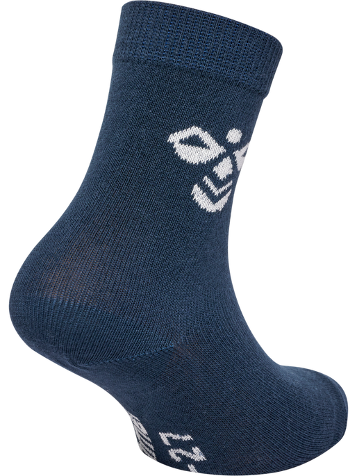 SUTTON 3-PACK SOCK, BLACK/GREY MELANGE/BLUE NIGHTS, packshot