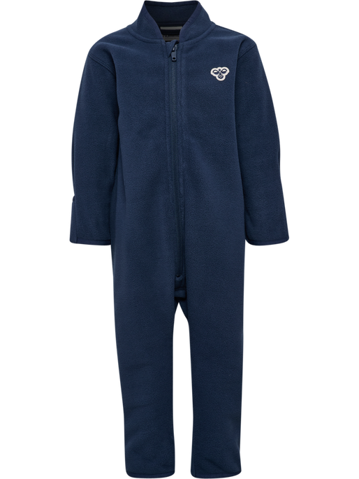 hmlMINI FLEECE ZIP SUIT BEE, DRESS BLUES, packshot
